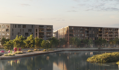 SCHRAG|Fassaden übernimmt Fassadenarbeiten für "Lakeview" am Neckarbogen Heilbronn